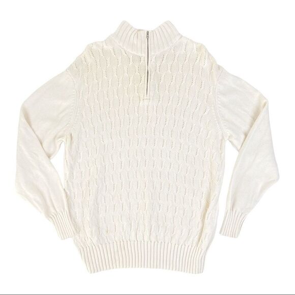Vintage Y2K Perry Ellis Knitted High Neck Sweater - Picture 1 of 5